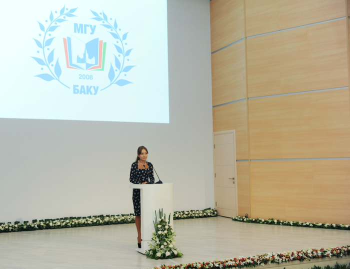 Azerbaijani President and First Lady participate in opening of MSU Baku branch’s new building (PHOTO)