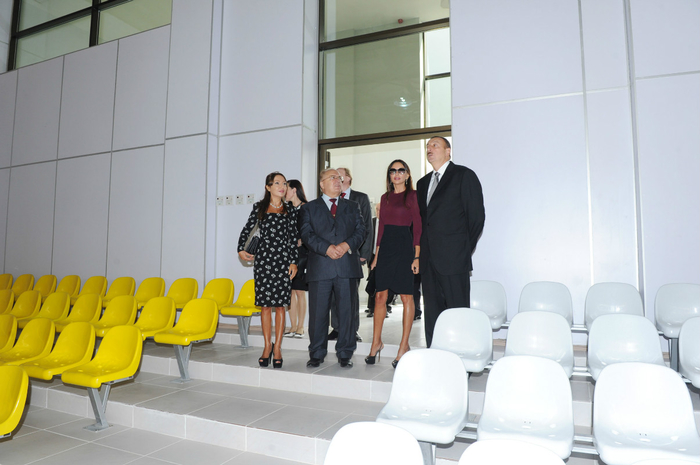 Azerbaijani President and First Lady participate in opening of MSU Baku branch’s new building (PHOTO)