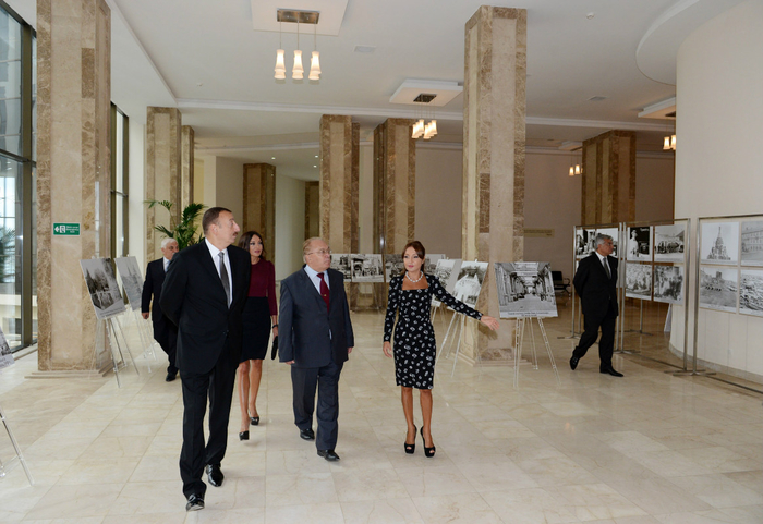 Azerbaijani President and First Lady participate in opening of MSU Baku branch’s new building (PHOTO)