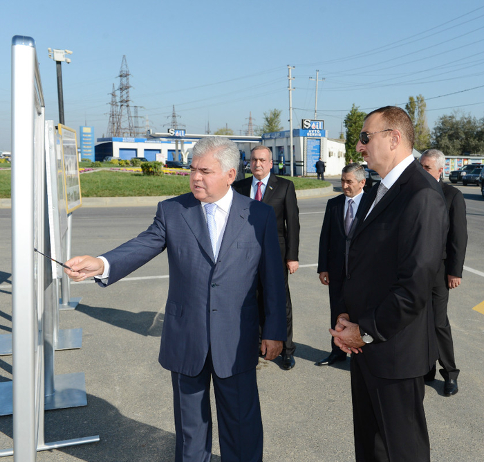 President Ilham Aliyev inspects redeveloped Zabrat-Mashtagha-Buzovna and Zabrat-Pirshaghi highways (PHOTO)