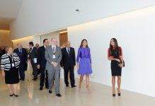 Azerbaijani President and his spouse attend opening of Baku International Humanitarian Forum (PHOTOS)