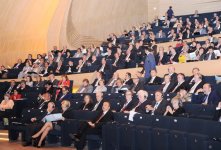 Azerbaijani President and his spouse attend opening of Baku International Humanitarian Forum (PHOTOS)