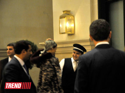 First photos of Rihanna in Baku