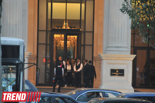 World famous singer Shakira holds rehearsal in Baku Crystal Hall (PHOTO)