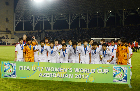 Azerbaijani President watched FIFA U-17 Women`s World Cup final game (PHOTO)