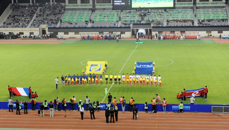 Azerbaijani President watched FIFA U-17 Women`s World Cup final game (PHOTO)