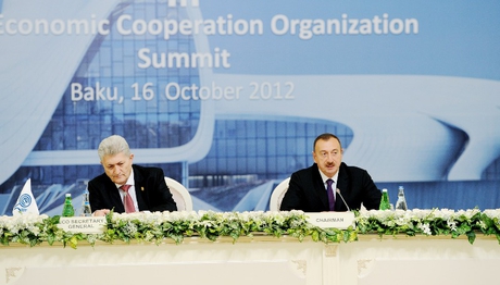 Economic Cooperation Organization’s summit commenced in Baku (PHOTO)