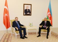 Ilham Aliyev meets with Prime Minister of Turkey and presidents of Tajikistan and Pakistan (PHOTO)