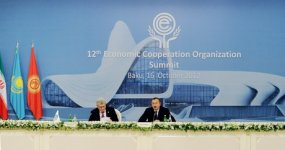 Economic Cooperation Organization’s summit commenced in Baku (PHOTO)