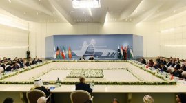 Economic Cooperation Organization’s summit commenced in Baku (PHOTO)
