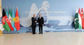 Economic Cooperation Organization’s summit commenced in Baku (PHOTO)