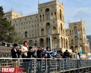 Qualifying session of City Challenge car race starts in Baku (PHOTO)