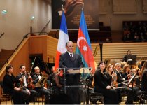 Azerbaijan`s first lady Mehriban Aliyeva participates in 20th anniversary of Azerbaijan-France diplomatic ties establishment in Paris (PHOTO)