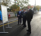 President Ilham Aliyev attends opening of Beylagan-Kabirli-Baharabad highway (PHOTO)
