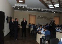 President Ilham Aliyev opens Chess School in Saatli (PHOTO)