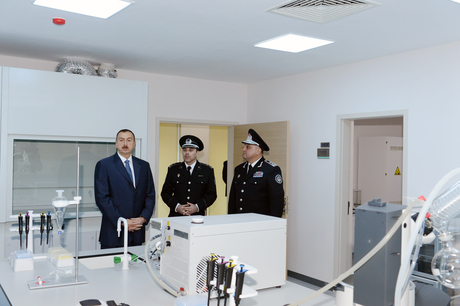 Azerbaijani President inaugurates military hospital of National Security Ministry (PHOTO)