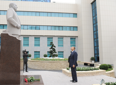 Azerbaijani President inaugurates military hospital of National Security Ministry (PHOTO)
