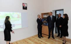 President Ilham Aliyev gets acquainted with reconstructed School 173 of capital’s Yasamal District (PHOTO)
