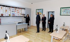 President Ilham Aliyev gets acquainted with reconstructed School 173 of capital’s Yasamal District (PHOTO)
