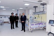 Azerbaijani President inaugurates military hospital of National Security Ministry (PHOTO)