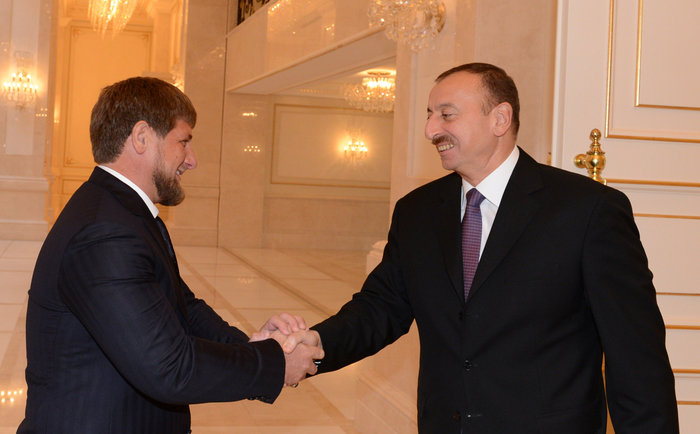 Azerbaijan`s President receives Chechen leader