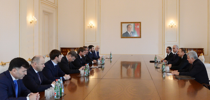 Azerbaijan`s President receives Chechen leader