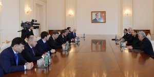 Azerbaijan`s President receives Chechen leader