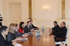 Azerbaijan`s President receives US delegation