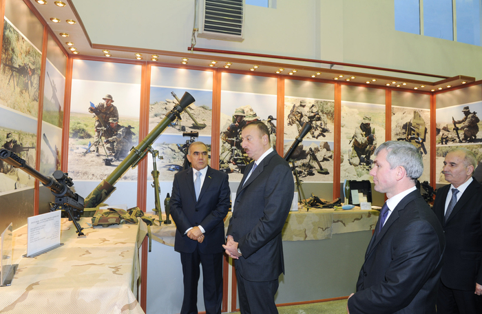 President Ilham Aliyev inaugurates experimental-research factory of the ministry of defense industry (PHOTO)