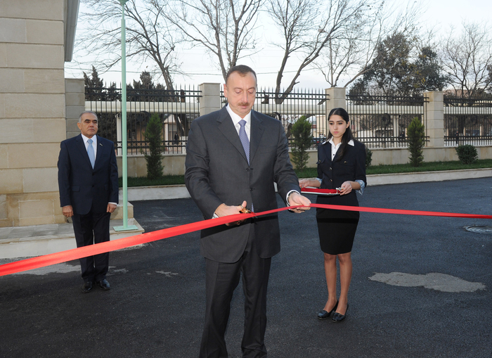 President Ilham Aliyev inaugurates experimental-research factory of the ministry of defense industry (PHOTO)