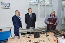 President Ilham Aliyev inaugurates experimental-research factory of the ministry of defense industry (PHOTO)