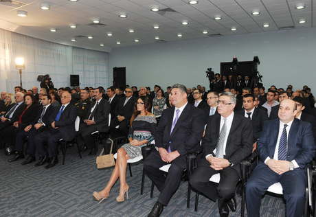 Azerbaijani President and his spouse attended National Olympic Committee`s award-giving ceremony (PHOTO)