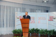 Azerbaijani President and his spouse attended National Olympic Committee`s award-giving ceremony (PHOTO)