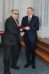 Azerbaijani President and his spouse attended National Olympic Committee`s award-giving ceremony (PHOTO)