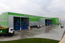 Azerbaijani President inaugurates municipal solid waste sorting factory and incineration plant in Balakhani (PHOTO)