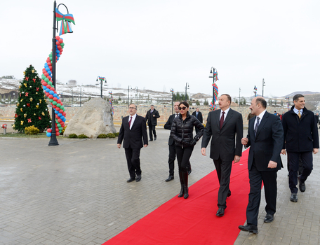 Azerbaijani President opens Zirva hotel in Shahdag winter and summer tourism complex (PHOTO)
