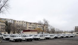 Azerbaijani President and his spouse attend opening ceremony of apartment buildings for disabled and martyr families in Sumgayit (PHOTO)