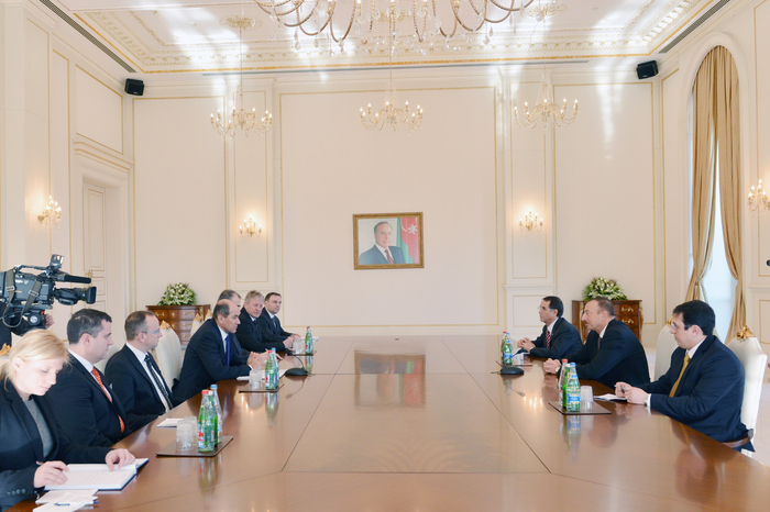 Azerbaijani President, Slovenian Prime Minister meet in private