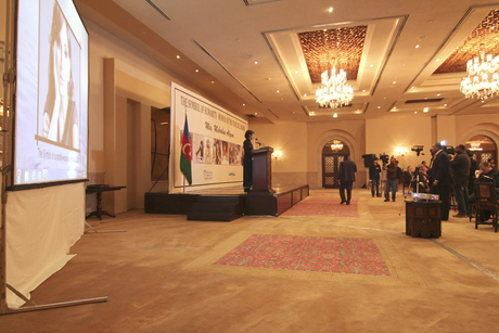 First Lady of Azerbaijan Mehriban Aliyeva announced ‘The Person of 2012-Symbol of humanity’ in Pakistan (PHOTO)