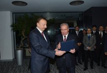 Azerbaijani President and his spouse watch Azerspace-1 satellite orbit launch (PHOTO)