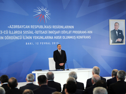 Azerbaijani President chairs conference on State Program for socio-economic development of the regions (PHOTO)