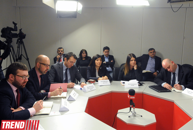 Trend News Agency organizes round table on Azerbaijan’s role in world and region (PHOTO) (VIDEO)