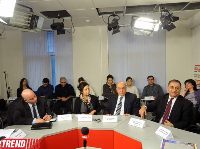 Trend News Agency organizes round table on Azerbaijan’s role in world and region (PHOTO) (VIDEO)