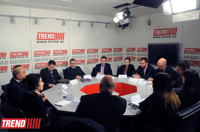 Trend News Agency organizes round table on Azerbaijan’s role in world and region (PHOTO) (VIDEO)