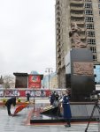 Azerbaijani President, First Lady attend ceremony commemorating Khojaly genocide victims  (UPDATE) (PHOTO)