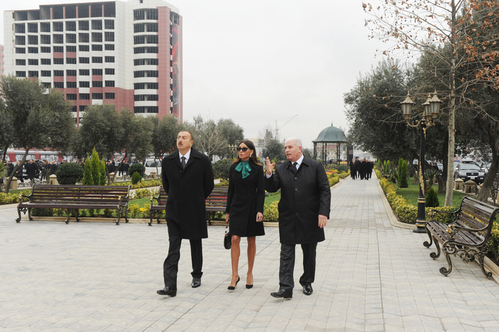 Azerbaijani President, First Lady attend ceremony commemorating Khojaly genocide victims  (UPDATE) (PHOTO)