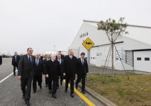 President Ilham Aliyev inaugurates cattle breeding and milk processing complex in Gabala (PHOTO)