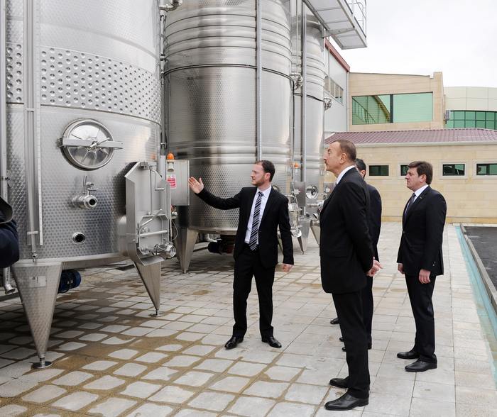 President Ilham Aliyev inaugurates winery in Gabala (PHOTO)