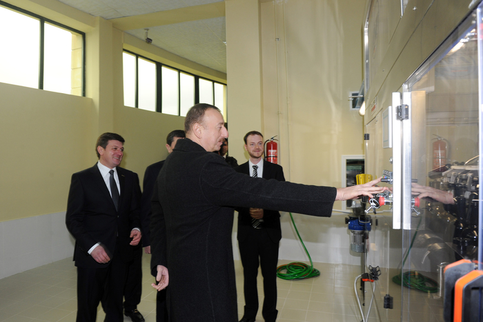President Ilham Aliyev inaugurates winery in Gabala (PHOTO)