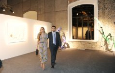 Azerbaijan's First Lady attends ‘Fly to Baku: Contemporary Art of Azerbaijan’ exhibition in Rome (PHOTO)